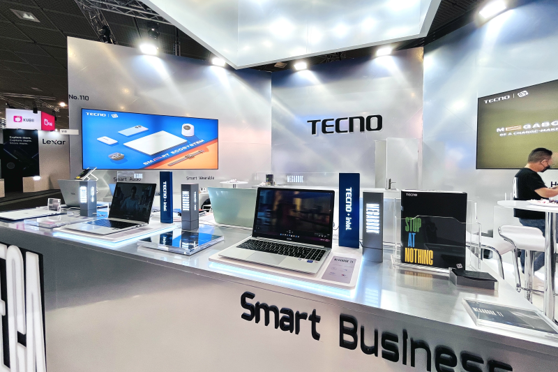 TECNO презентовал первый ноутбук T1 НА IFA 2022
